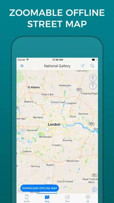National Gallery London Guide and Maps Ekran Görüntüleri