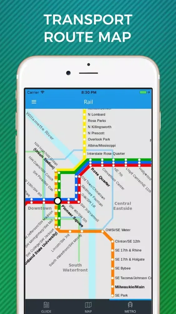 Capturas de pantalla de Portland Travel Guide with Offline Street Map
