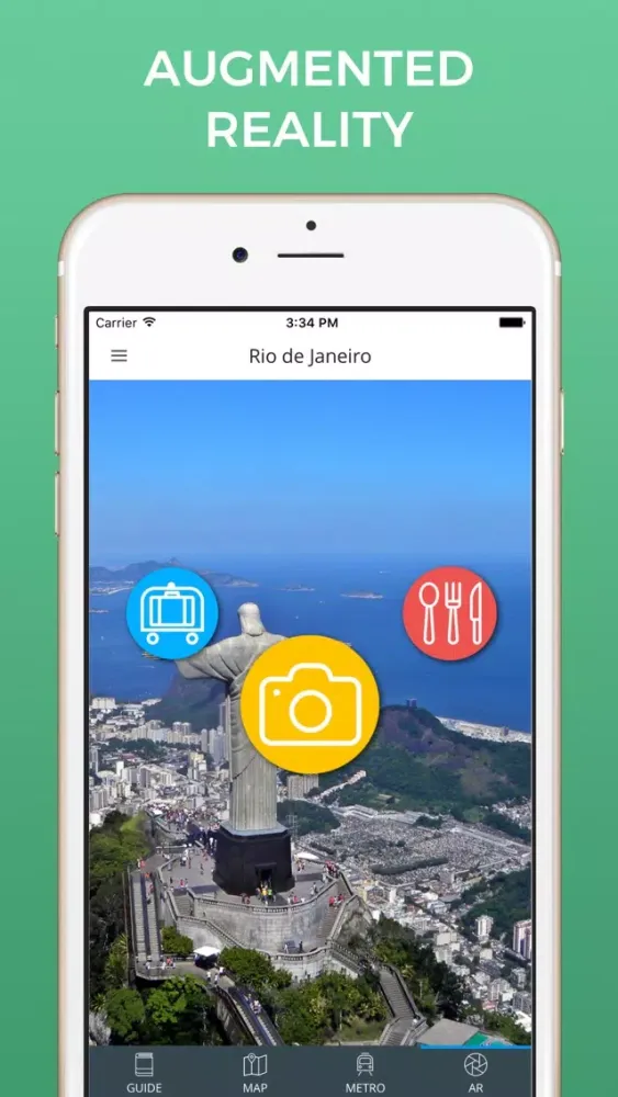 Ảnh chụp màn hình của Rio de Janeiro Travel Guide with Maps