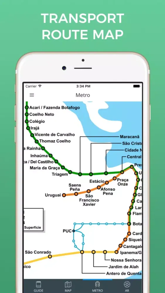 Ảnh chụp màn hình của Rio de Janeiro Travel Guide with Maps