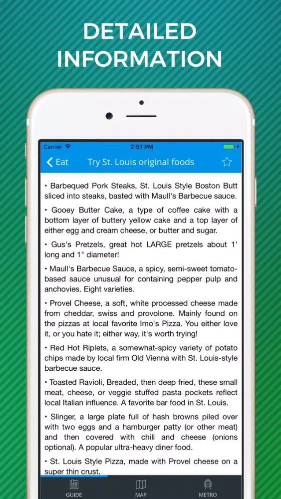 Saint Louis Travel Guide with Offline Street Map Screenshots