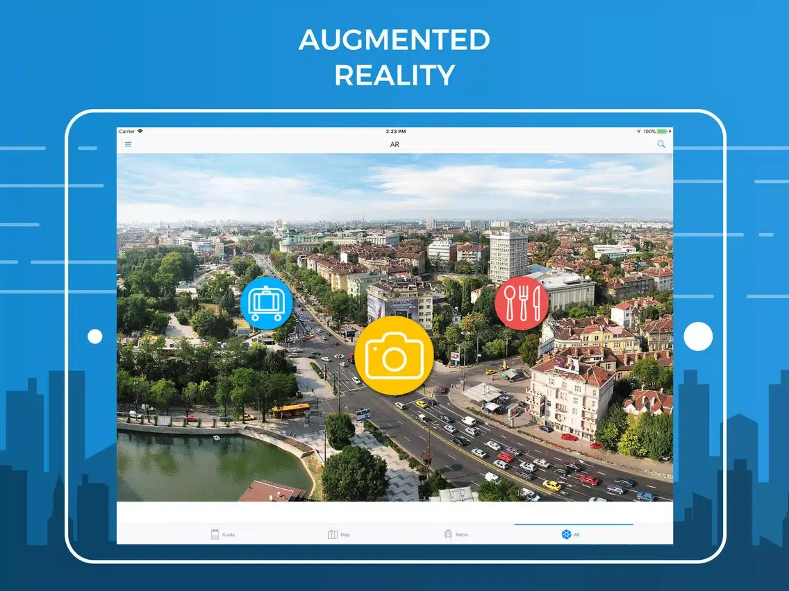 Ảnh chụp màn hình của Sofia Travel Guide & Maps iPad 