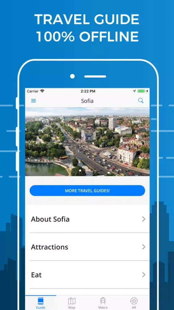 Ảnh chụp màn hình của Sofia Travel Guide & Maps