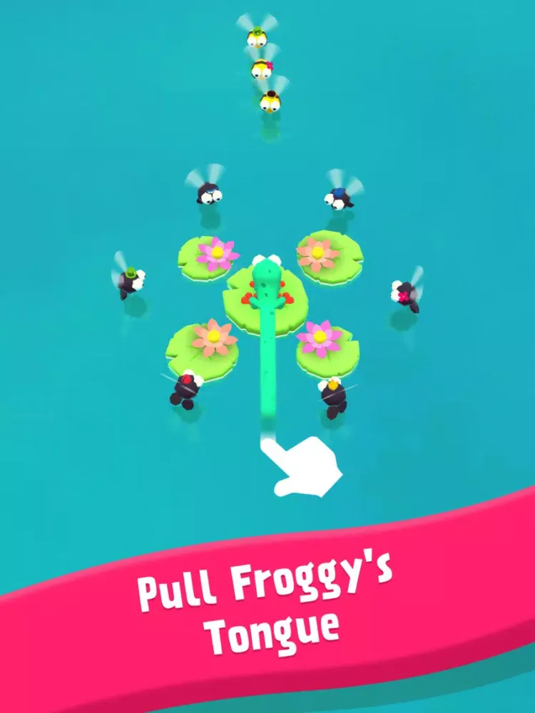 Froggy Gobble iPad  스크린샷