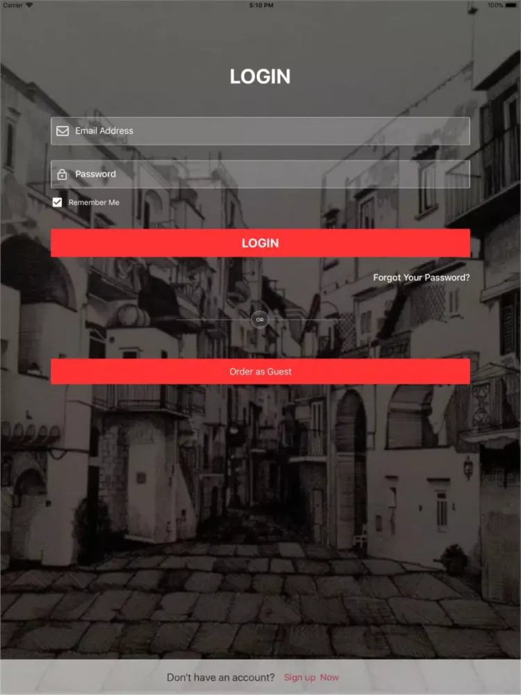 Nicos Pizza Pasta iPad  سکرین شاٹس