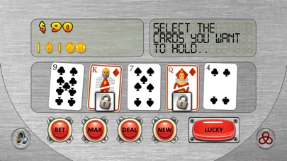 Captures d'écran de Video Poker