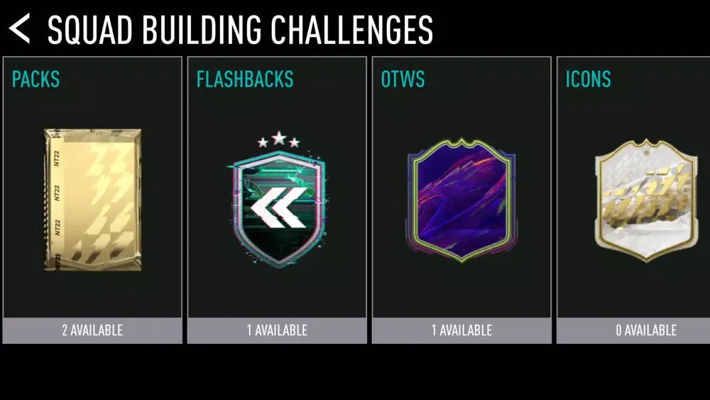 NT FUT 22: Draft + Pack Opener Screenshots