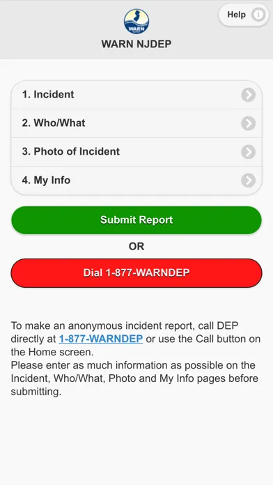 WARN NJDEP应用截图