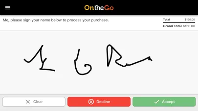 OnTheGo Pay スクリーンショット