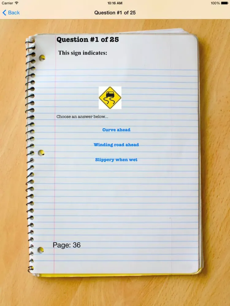 تصاویر MyBMV Driving Test Practice App iPad 