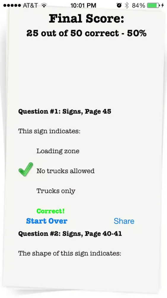 تصاویر MyBMV Driving Test Practice App