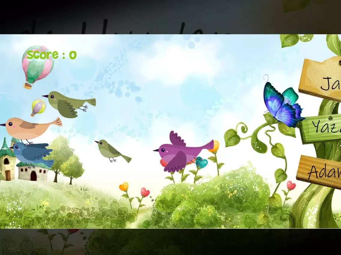 Tangkapan layar لعبة صيد العصافير - Birds hunt iPad 