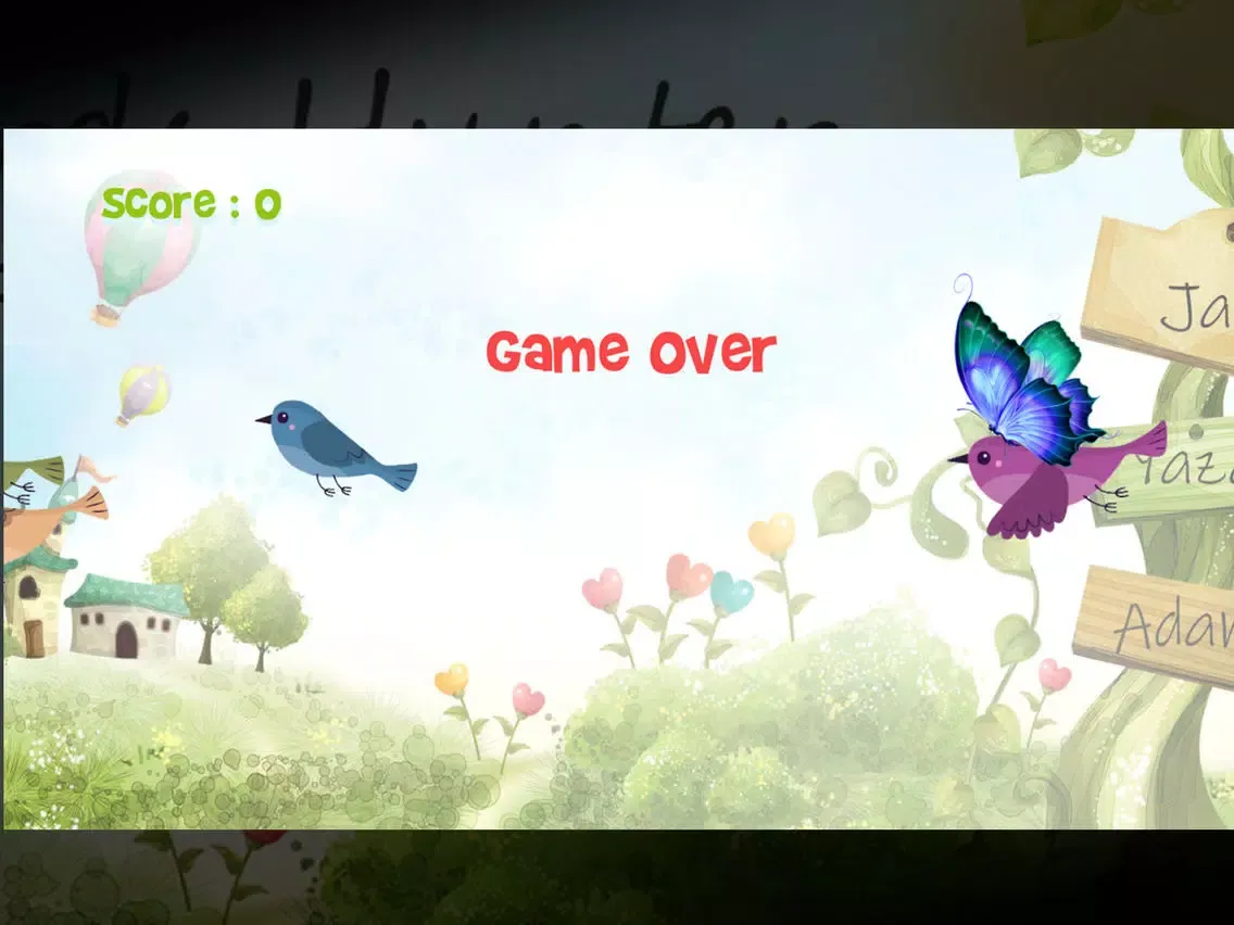 Tangkapan layar لعبة صيد العصافير - Birds hunt iPad 