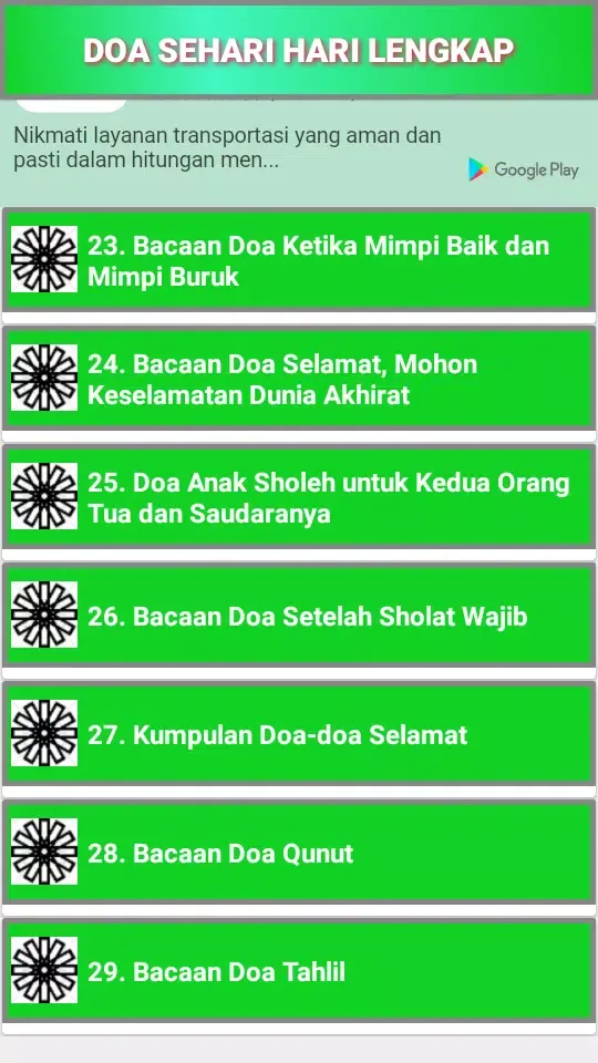 Kumpulan Doa Sehari Hari স্ক্রিনশট