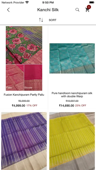 Nidharshana Sarees स्क्रीनशॉट