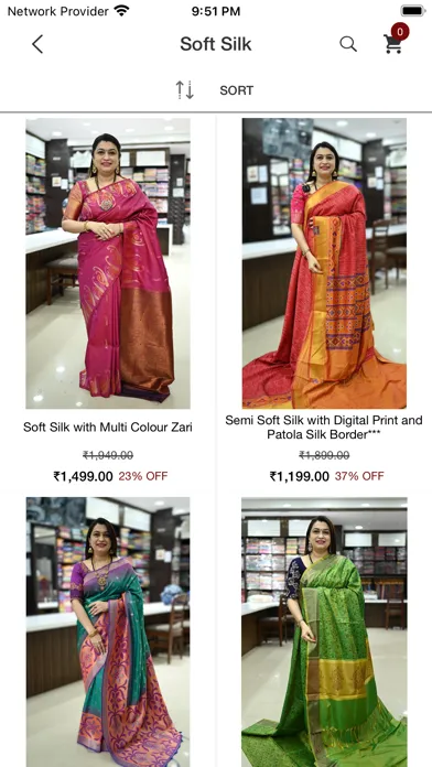 Nidharshana Sarees स्क्रीनशॉट