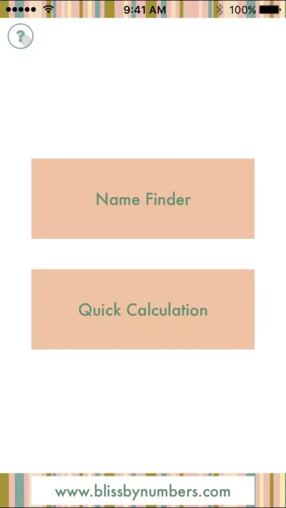 Capturas de tela do Numerology Name Finder