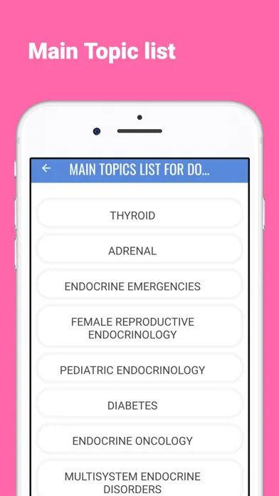 Notes in Endocrinology Screenshots