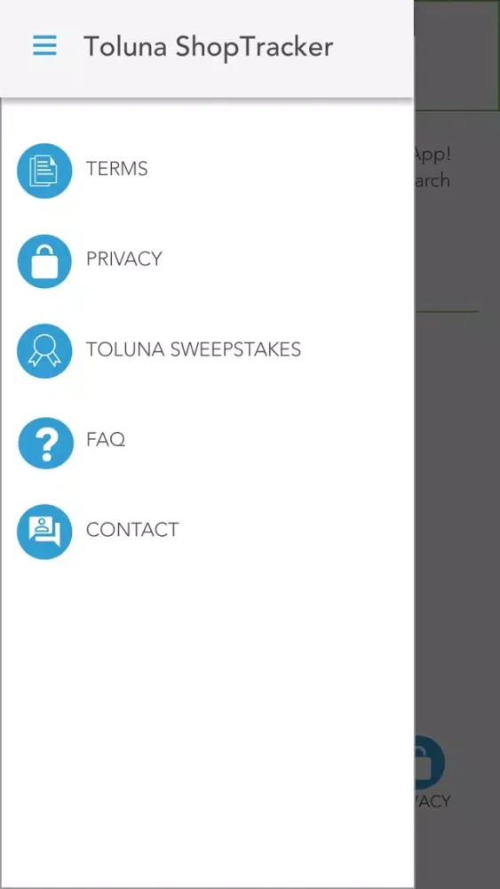 Capturas de pantalla de Toluna ShopTracker