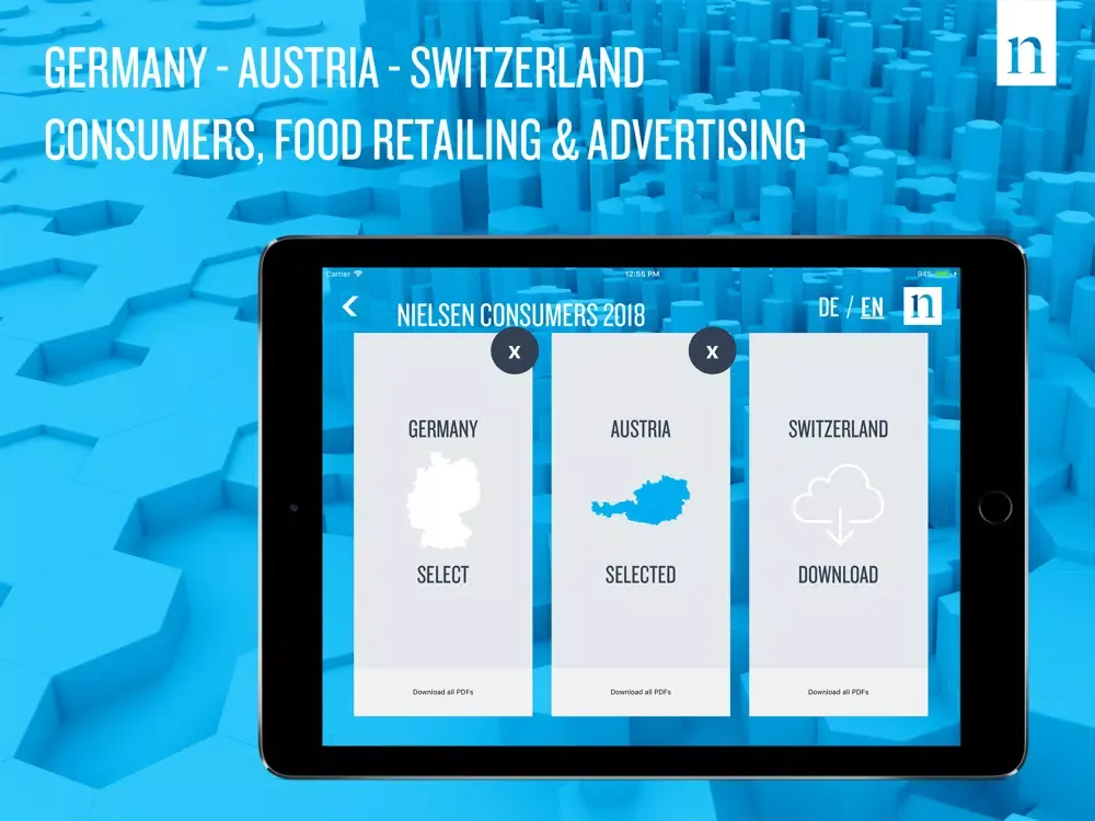 Nielsen Consumers iPad 應用截圖