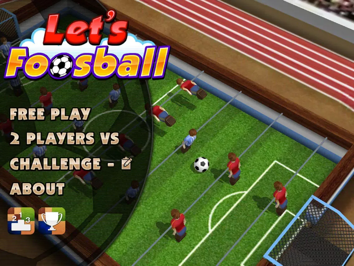Tangkapan layar Let's Foosball iPad 