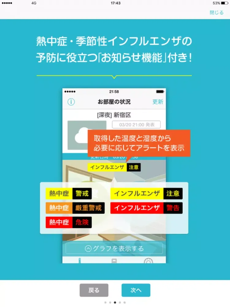 Zrzuty ekranu @niftyおへやプラス iPad 