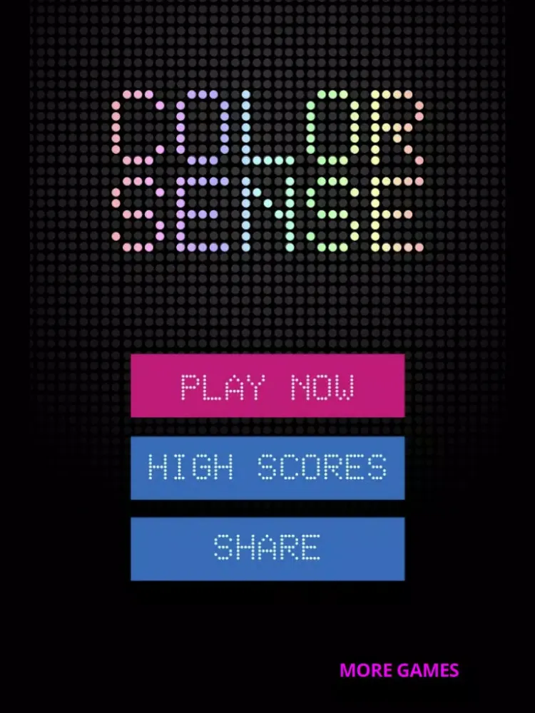 Color Sense Game iPad 應用截圖