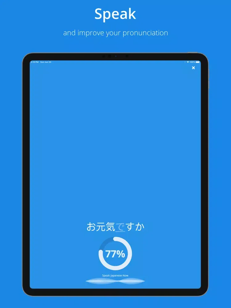nunci: Pronunciation checker iPad  স্ক্রিনশট