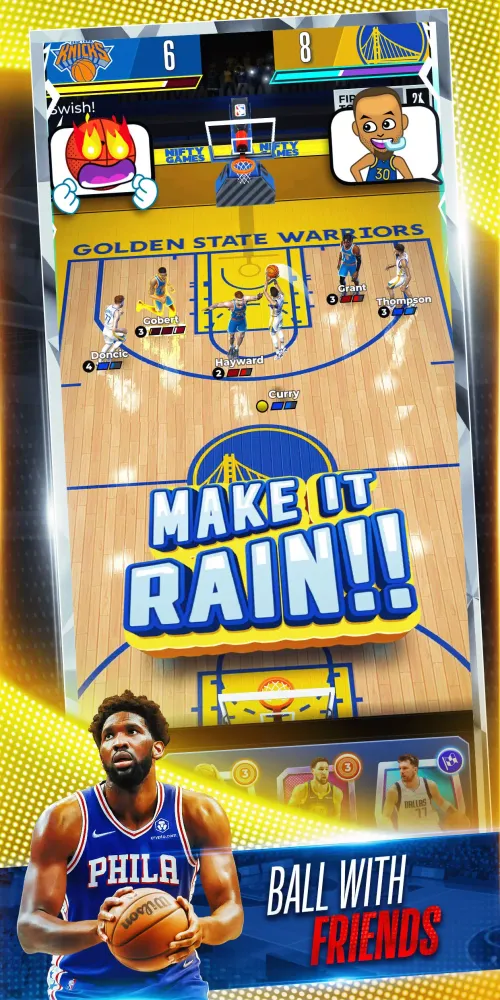 NBA CLASH: Basketball Game应用截图