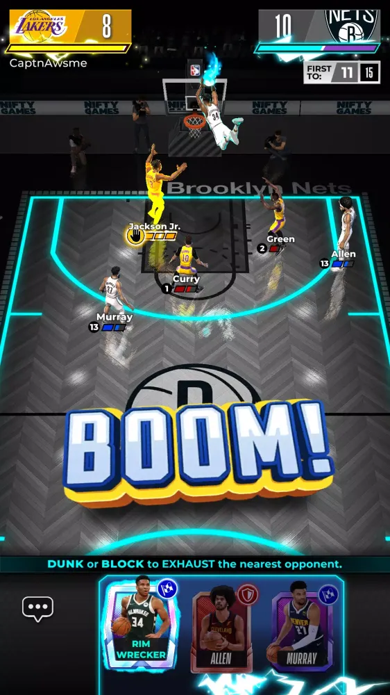 NBA CLASH: Basketball Game应用截图