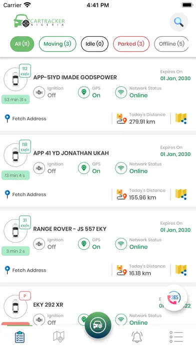 Car Tracker Nigeria Mobile應用截圖