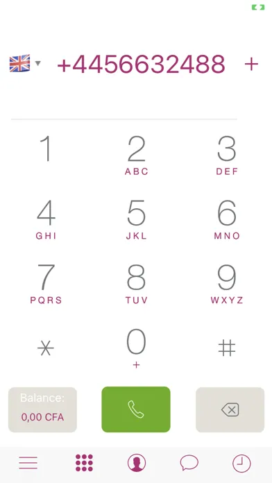 Niger Télécoms Softphone Screenshots