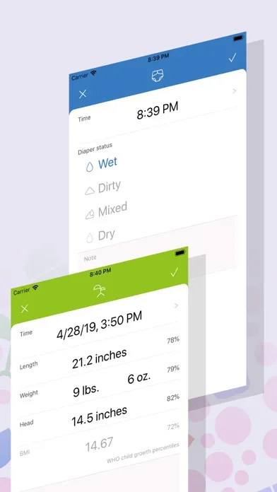 Скриншоты Baby Tracker - Newborn Log
