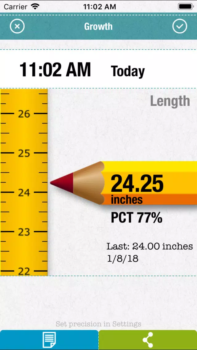 Growth+ (Child Growth Charts) Screenshots