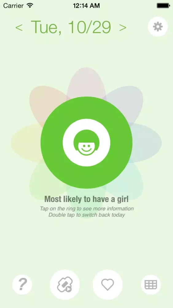 Zrzuty ekranu Ovulation and Pregnancy Calendar (Fertility Calculator, Gender Predictor, Period Tracker)