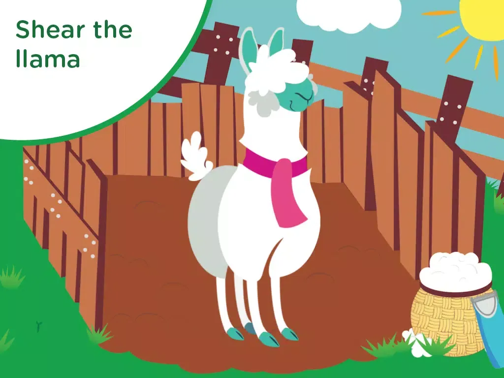 Capturas de tela do Peekaboo Barn Farm Day iPad 