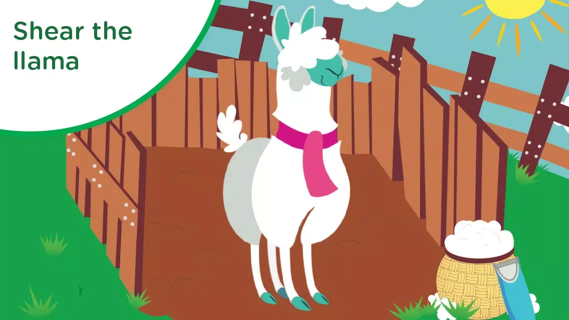 Capturas de tela do Peekaboo Barn Farm Day