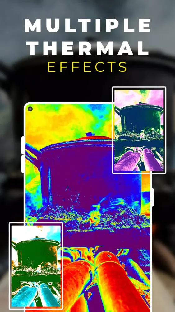 Thermal Infrared Night Camera Screenshots