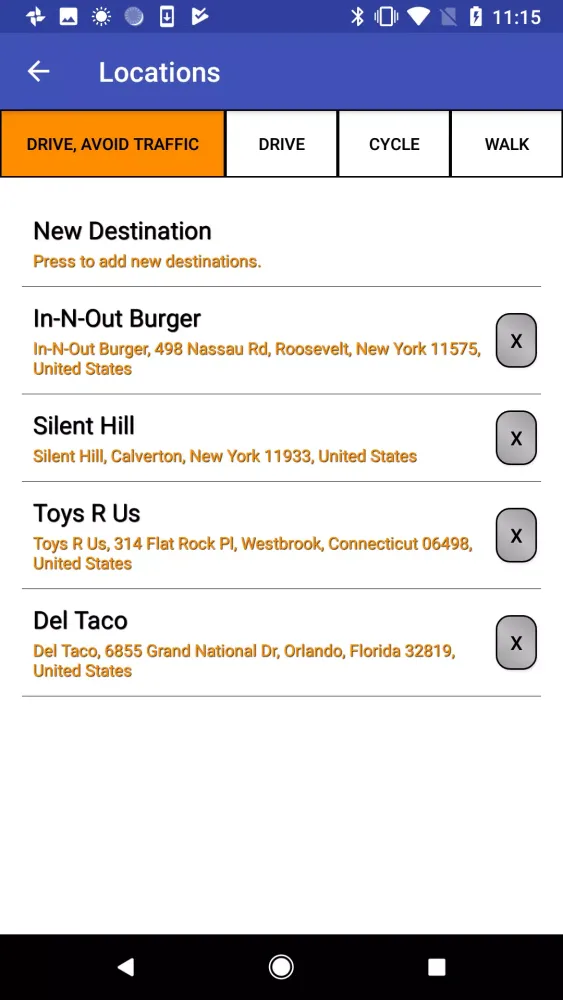 Back Seat Navigator Screenshots