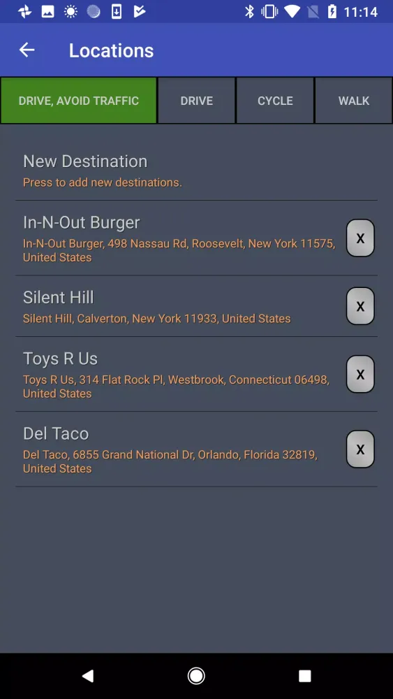 Back Seat Navigator Screenshots