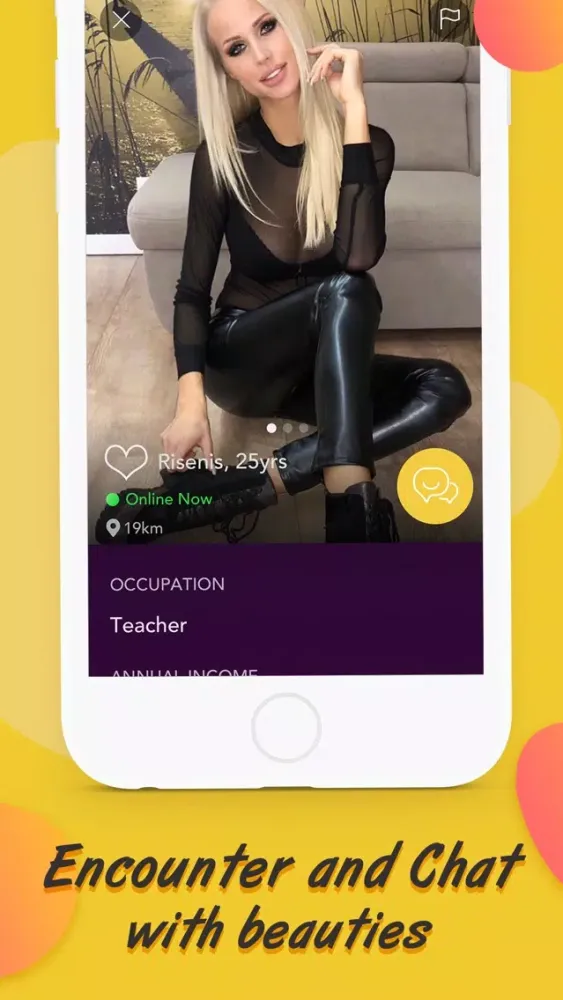 Capturas de pantalla de NightChats:Meet Dating at Once