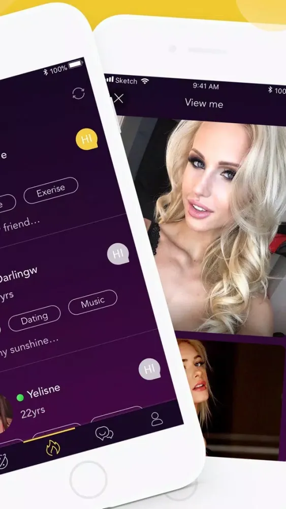 Capturas de pantalla de NightChats:Meet Dating at Once