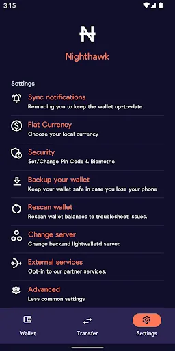 Nighthawk Screenshots
