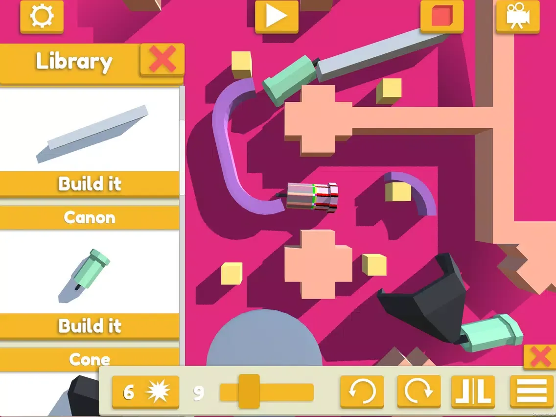 BuildMe - 3D build puzzle game iPad 应用截图
