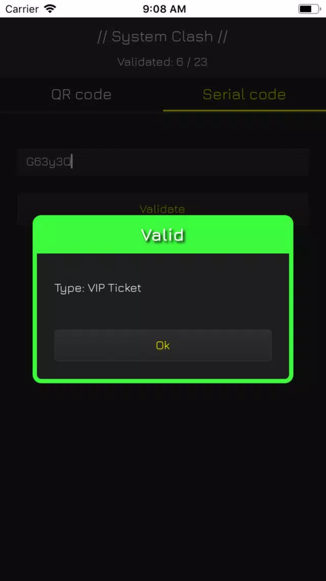 Tangkapan skrin NN Validator