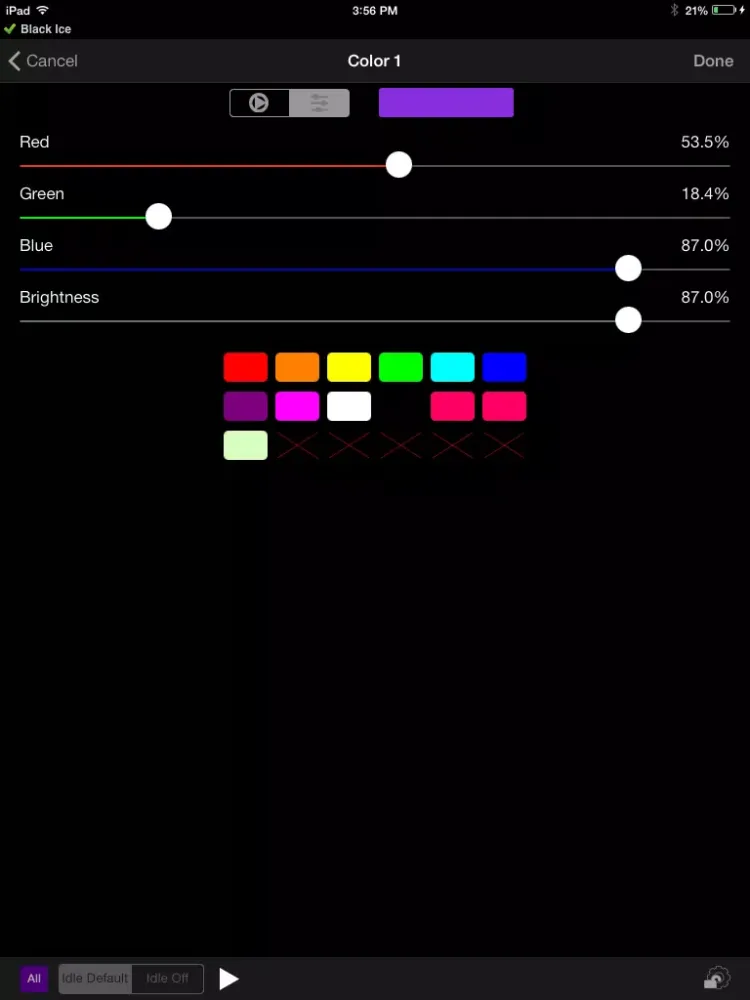 NightOwl LEDs iPad  স্ক্রিনশট