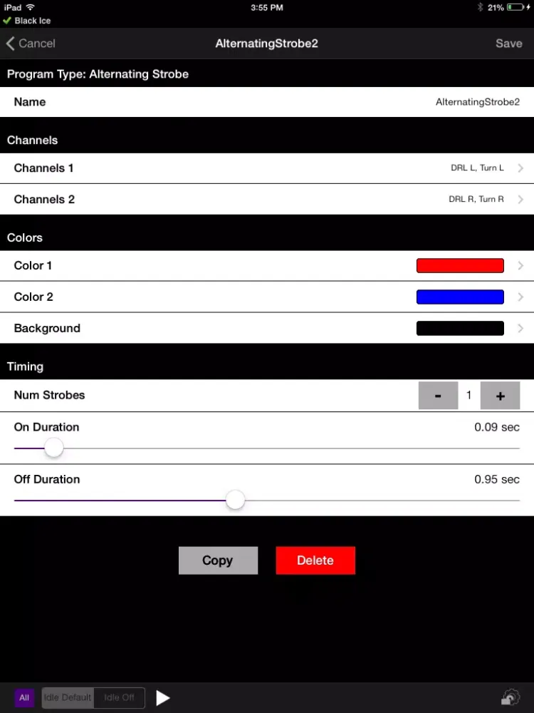 NightOwl LEDs iPad  স্ক্রিনশট