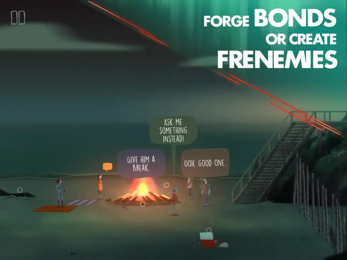 Ảnh chụp màn hình của OXENFREE Mobile iPad 
