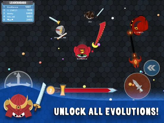 EvoWars.io iPad 应用截图