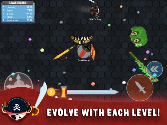 EvoWars.io iPad 应用截图